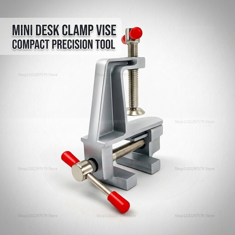 Electronics Repair Workbench - Mini Morsa de Bancada de Alumínio