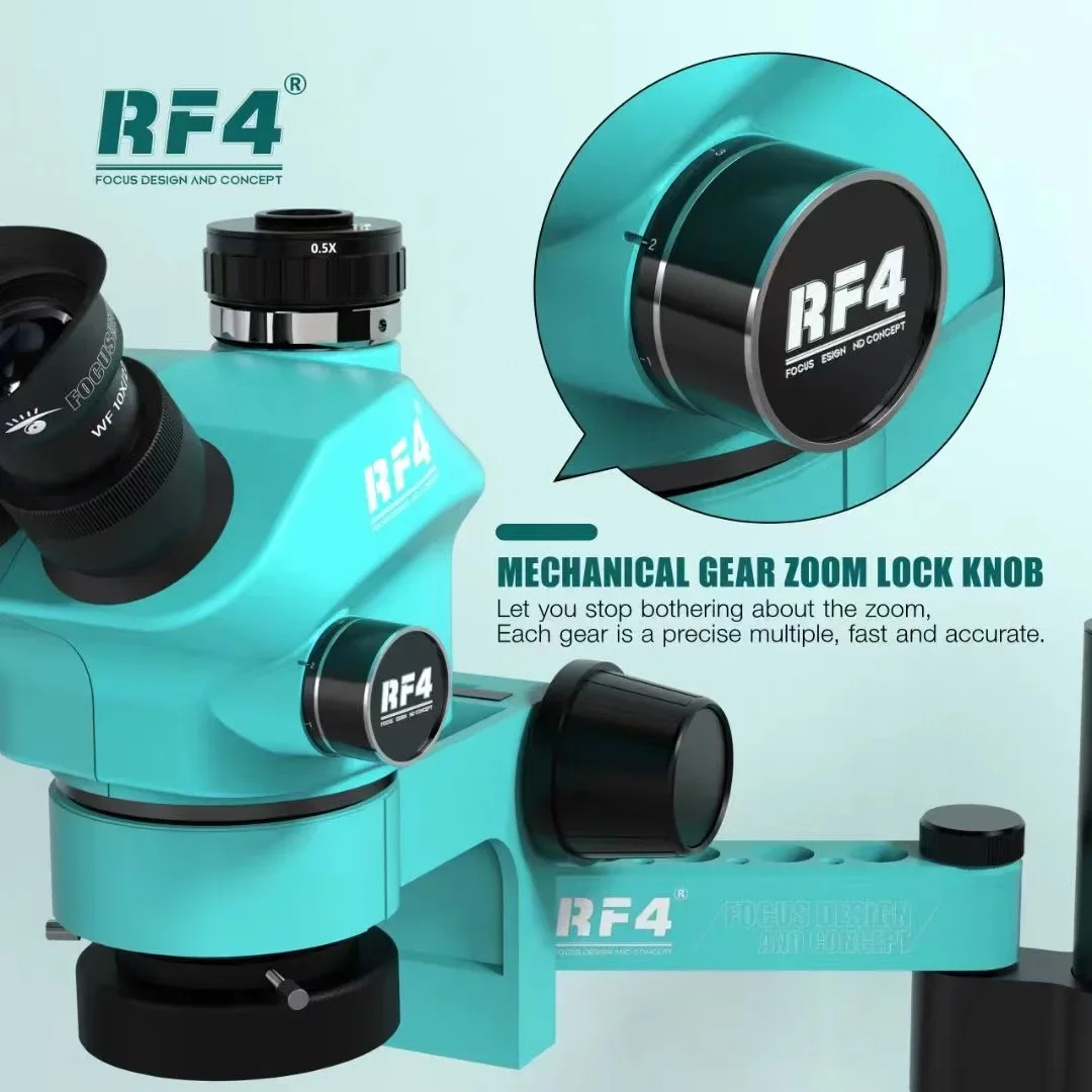 Electronics Repair Degree - 2025rf4 microscópio RF-7050pro-fo19 360 graus rotativo