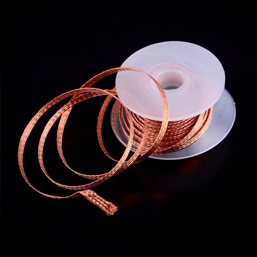 Solder Wick Braid - 1.0-4.0mm comprimento fios de soldagem desoldering