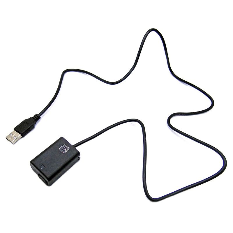 Sony Camera Zv-E10 - Acoplador DC de bateria falsa para