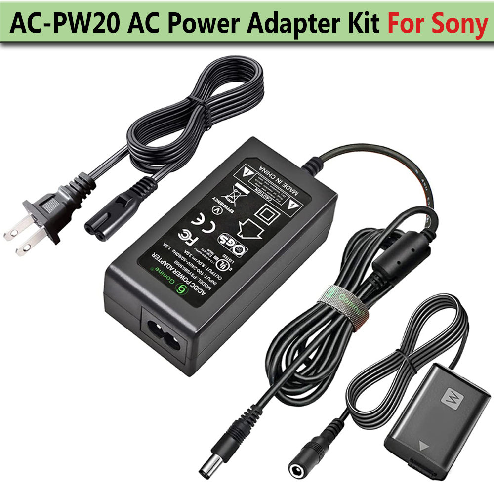 Sony Camera Zv-E10 - Kit adaptador de bateria fictícia, para