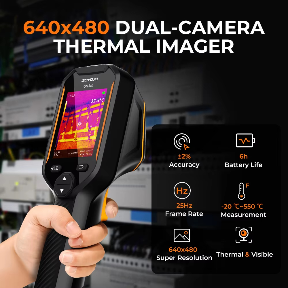 Electronics Repair Images - Câmera Térmica GOYOJO GH340 Super IR