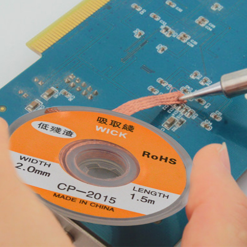 Desoldering trança malha remov - Solder Wick Braid avaliação e preço