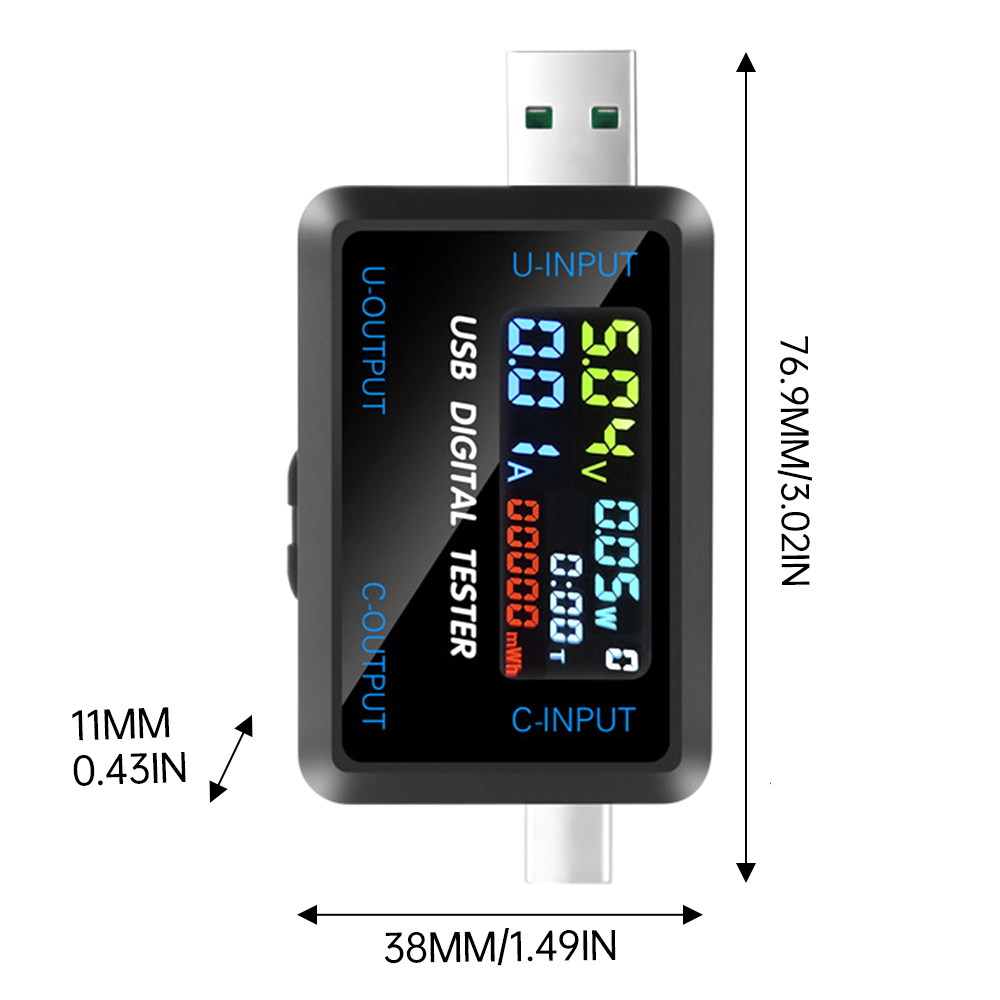 Testador USB 10 em 1 DC Voltím - Usb Ammeter Tester avaliação e preço