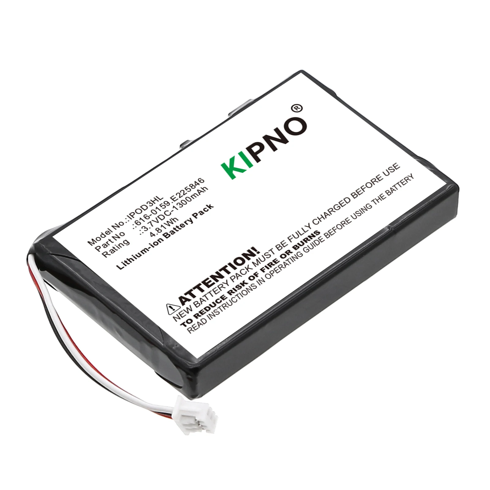 Bateria kipno para ipod 3 3g 3 - Phone Battery Replacement avaliação e preço