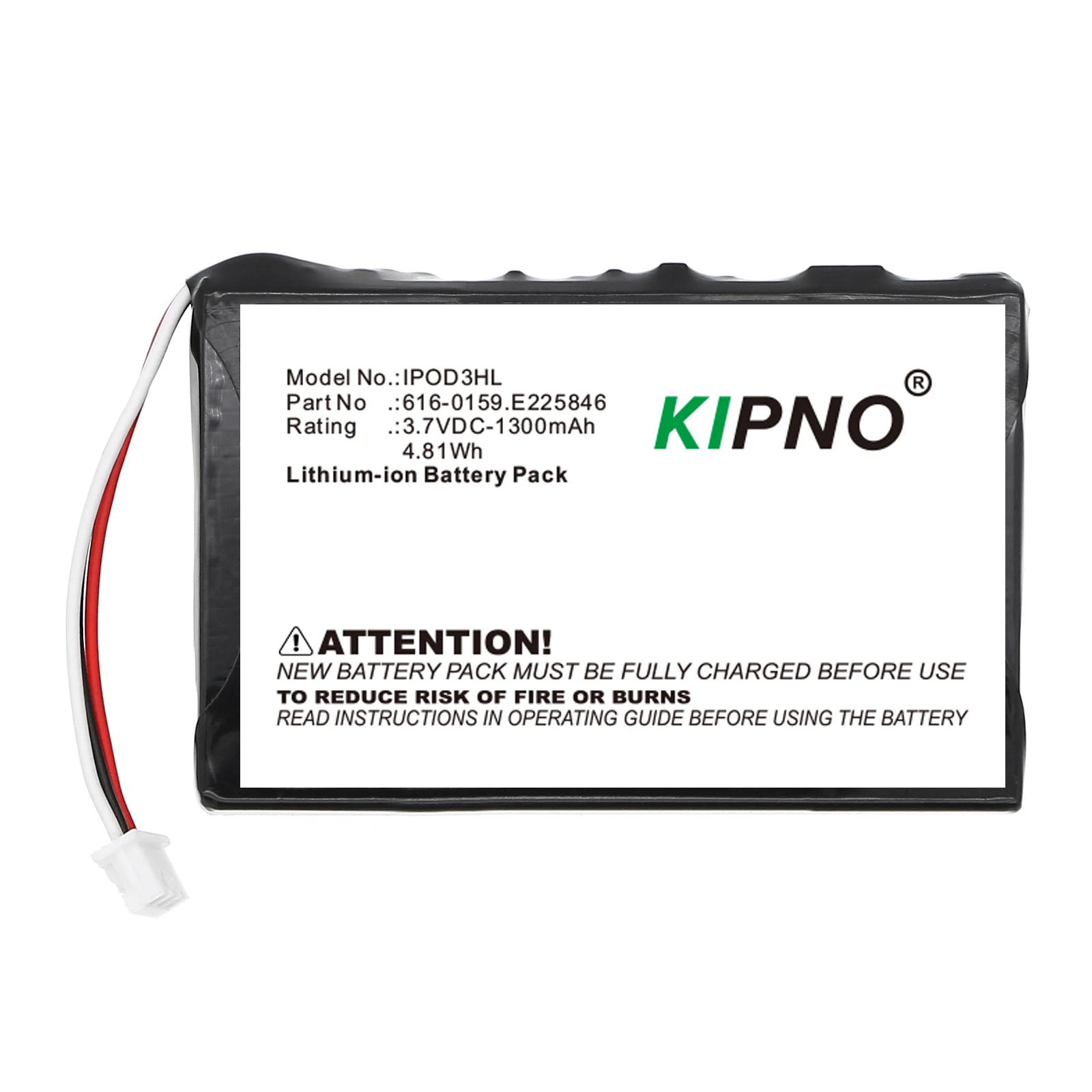 Bateria kipno para ipod 3 3g 3 - Phone Battery Replacement avaliação e preço