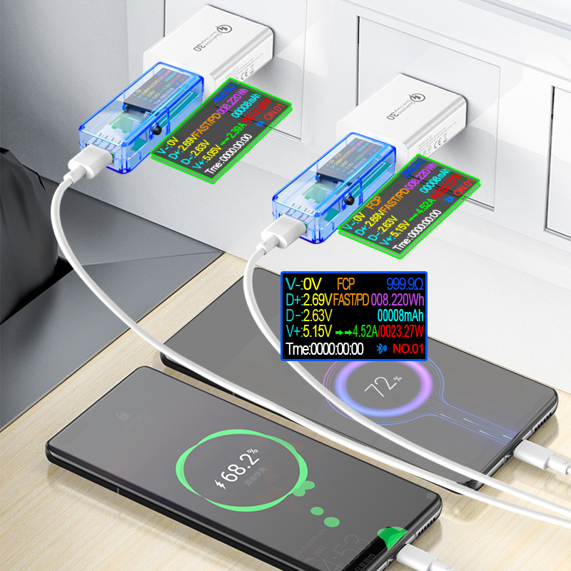 15 em 1 usb 3.1 testador dc vo - Usb Ammeter Tester avaliação e preço