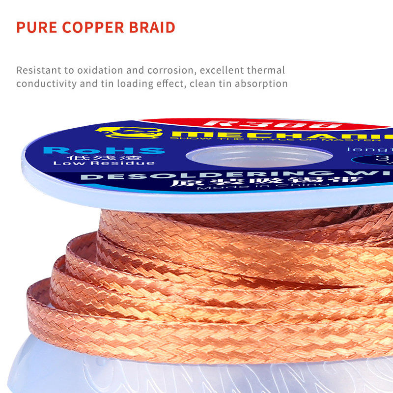 Mecânico 1.0/1.5/2.0/2.5/3.0/3 - Solder Wick Braid avaliação e preço