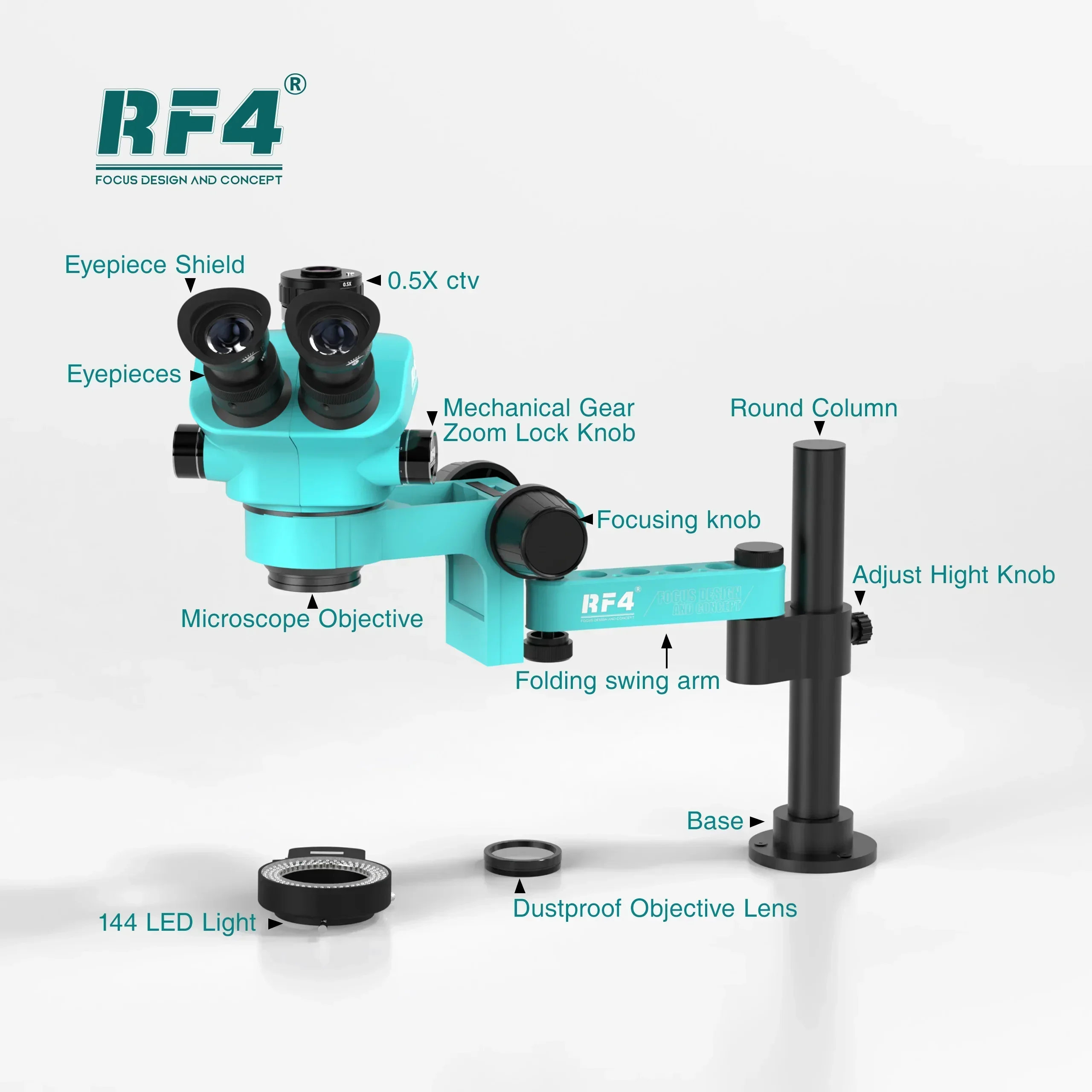 2025/rf4 microscópio RF-7050pr - Electronics Repair Degree avaliação e preço
