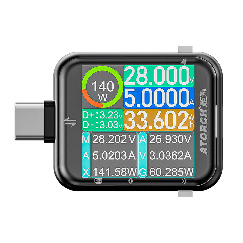 Testador de Alta Precisão T3 c - Usb Ammeter Tester avaliação e preço
