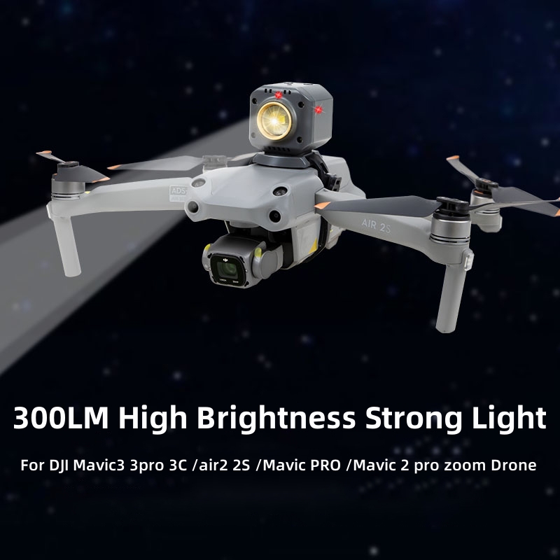 Base fixa do holofote noturno  - Dji Drone Air 3 avaliação e preço