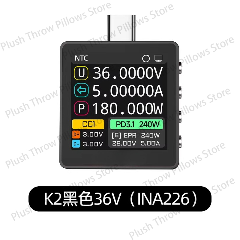 Medidor de potência K2 com vol - Usb Ammeter Tester avaliação e preço