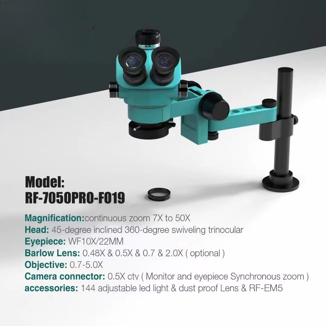 Microscópio RF-7050pro- FO19 3 - Electronics Repair Degree avaliação e preço