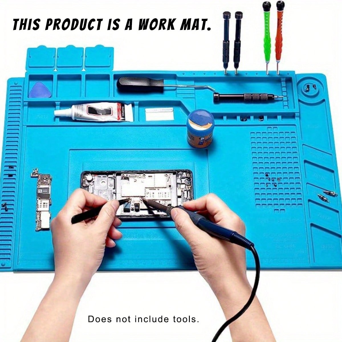 Almofada de silicone resistent - Electronics Repair Workbench avaliação e preço