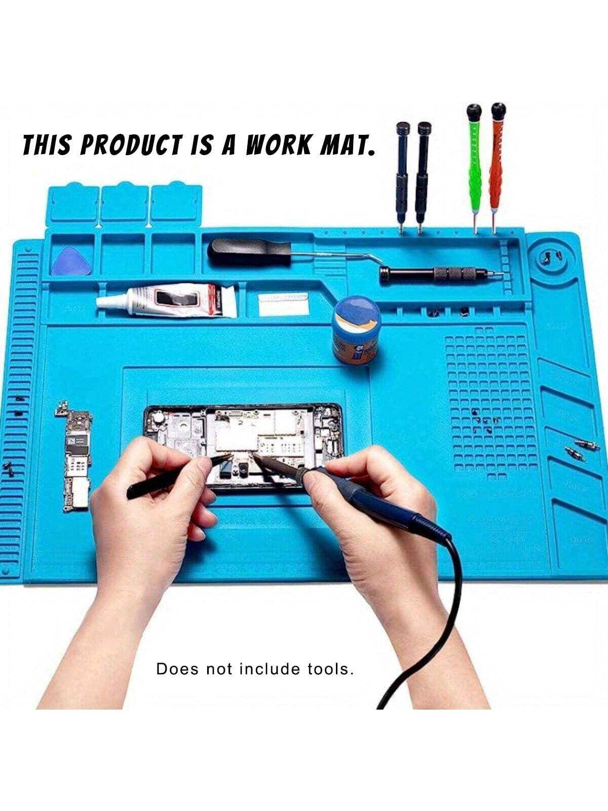 Almofada de silicone resistent - Electronics Repair Workbench avaliação e preço