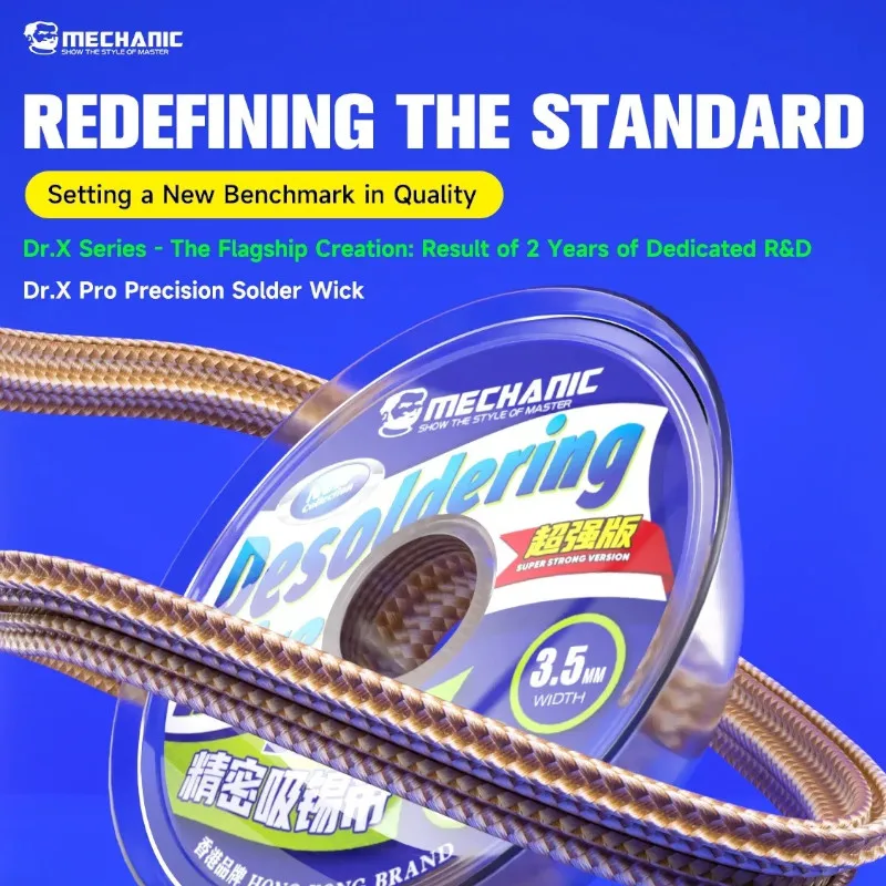 Mecánico dr. x pro desoldering - Solder Wick Braid avaliação e preço