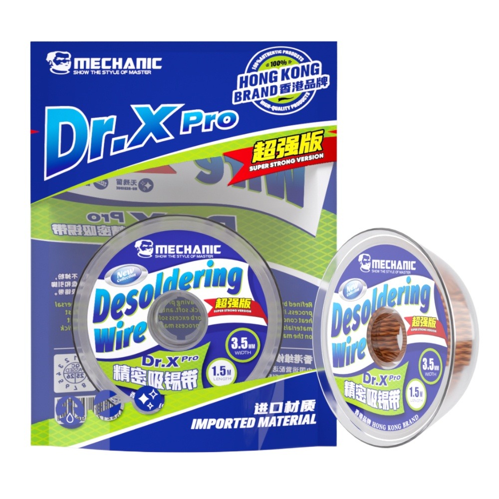 Mecánico dr. x pro desoldering - Solder Wick Braid avaliação e preço
