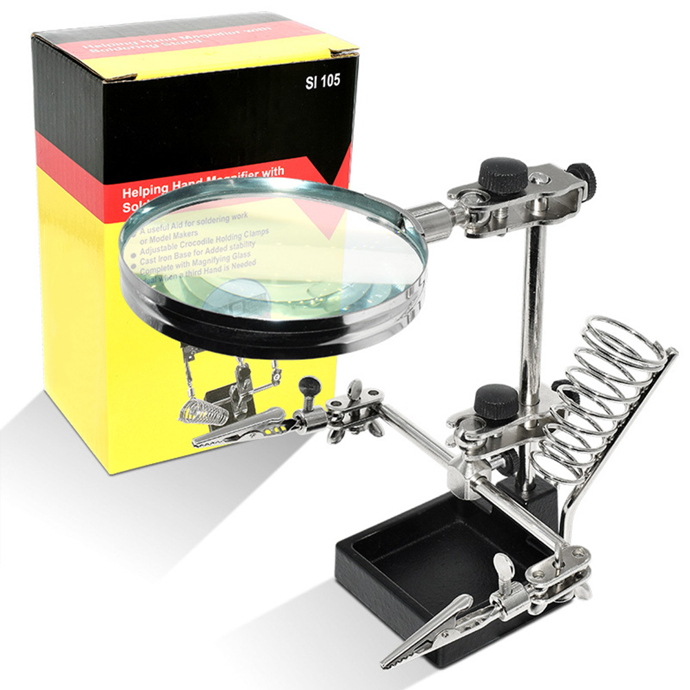 Lupa 3X com suporte de terceir - Electronics Repair Workbench avaliação e preço