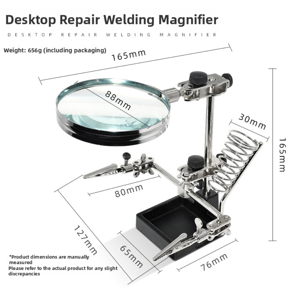 Lupa 3X com suporte de terceir - Electronics Repair Workbench avaliação e preço