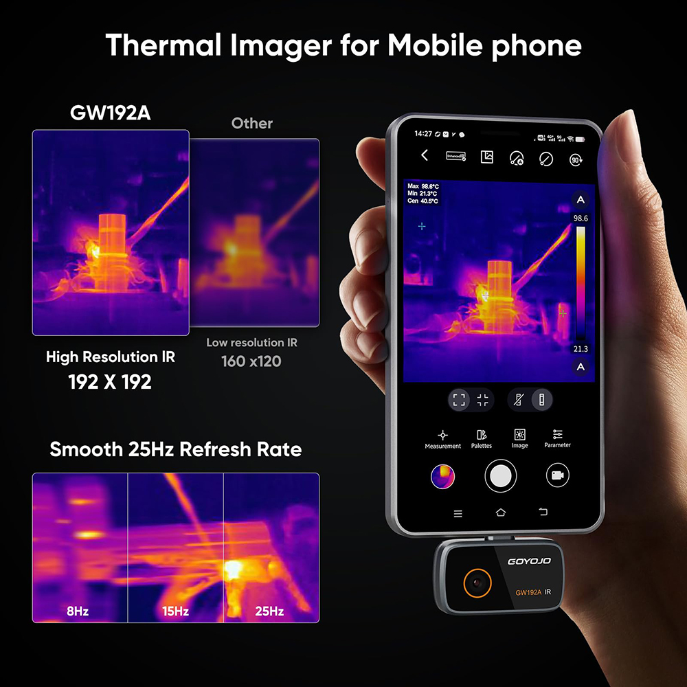 Câmera de imagem térmica gw192 - Electronics Repair Images avaliação e preço