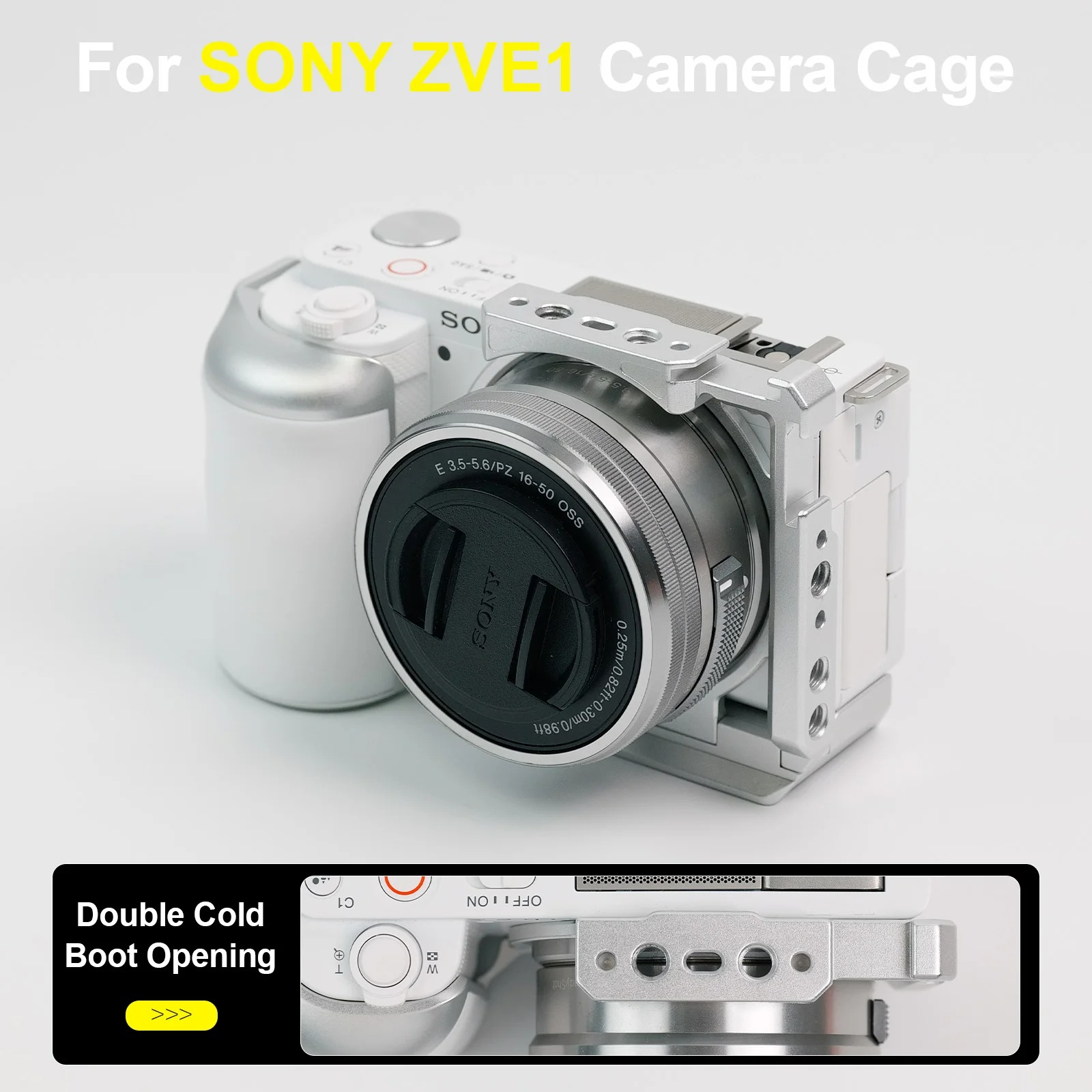 Suporte de fixação em liga de  - Sony Camera Zv-E10 avaliação e preço