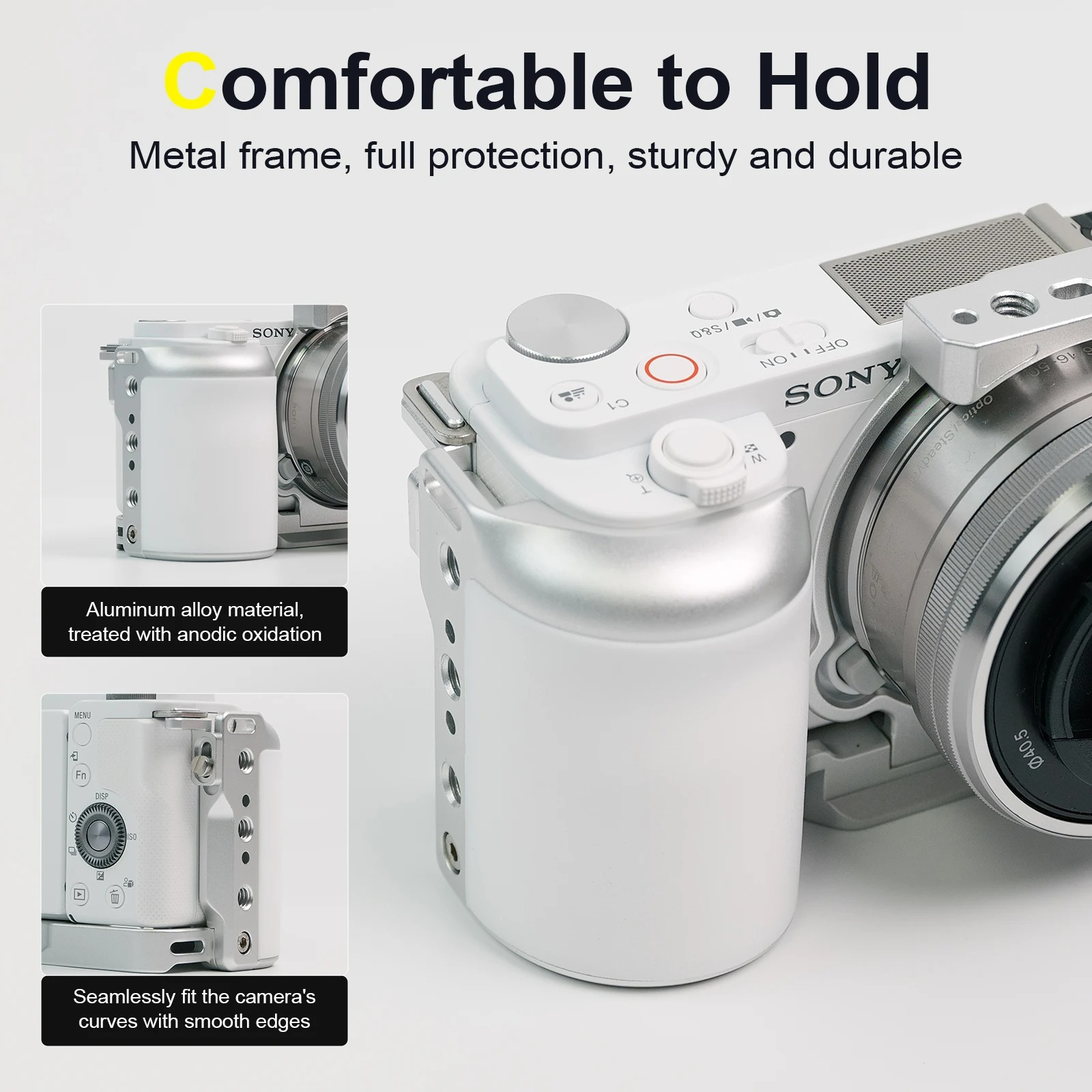 Suporte de fixação em liga de  - Sony Camera Zv-E10 avaliação e preço