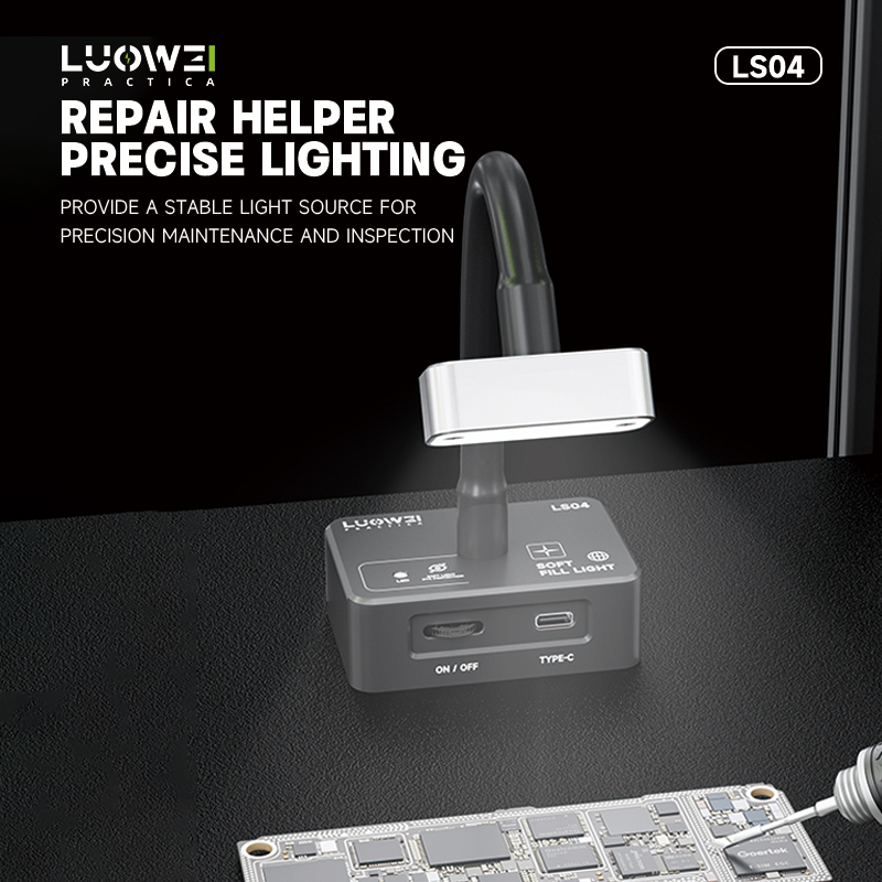 LUOWEI LS04 Mini Luminária de  - Electronics Repair Workbench avaliação e preço