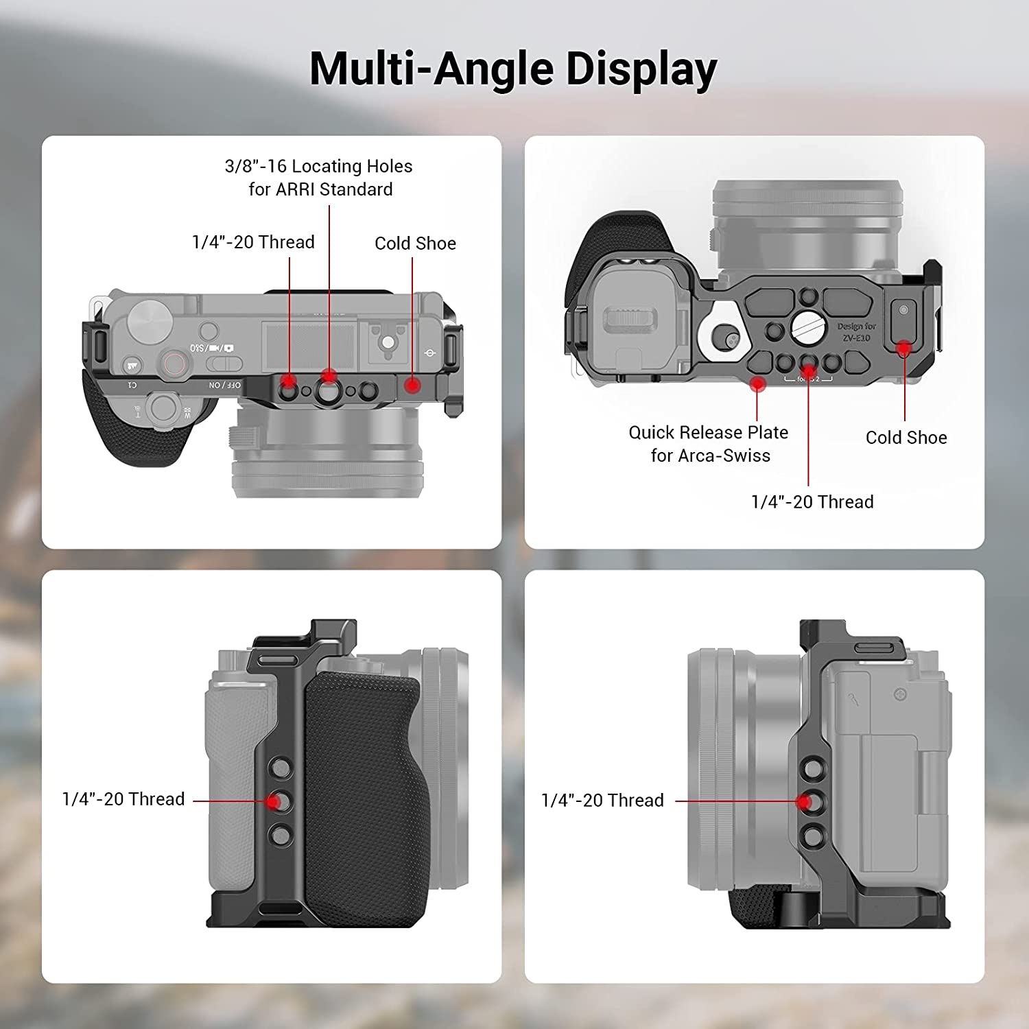 SmallRig Camera Cage com alça  - Sony Camera Zv-E10 avaliação e preço